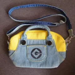 ミニオンデザイン デニムバッグ
