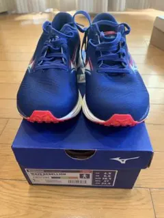 Mizuno WAVE REBELLION ネイビー 24.5cm