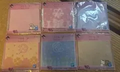 一番くじプリキュアG賞 ハンドタオル 全6種セット　フルコンプ
