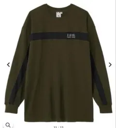 エックスガール　BICOLOR THERMAL TEE DRESS ワンピースS
