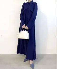 COCODEAL ココディール コンパクトボレロ×キャミワンピース ネイビー
