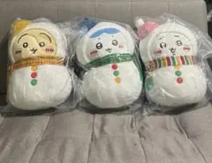 ちいかわ　ぬいぐるみ　3種セット