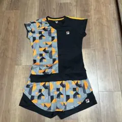 FILA 幾何学模様 テニスウェア