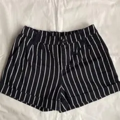 COLZA ショートパンツ ストライプ M