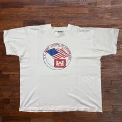 80s 90s USA製 米軍 ミリタリーTシャツ XXL シングルステッチ