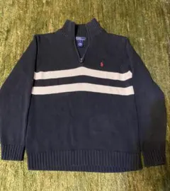 POLO RALPH LAUREN ハーフジップセーター レディース 90s