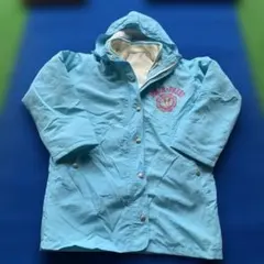 INNER-PRESS 水色ジャケット フード付き/150CM/2way/中古