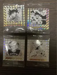 ドラゴンボール40周年記念 シールウエハース 4枚まとめ売りセット