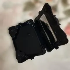 黒色ミラー付き小物入れ 名刺入れにも