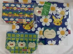 WIGGLE WIGGLE ポケモン ポーチ バッグ 3点セットのサムネイル