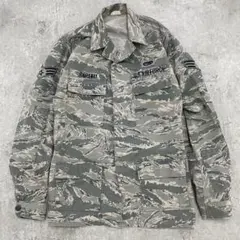USAF 実物 ABU ジャケット 階級章 ネーム 徽章付 デジタルタイガーのサムネイル