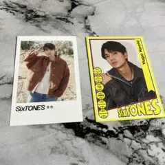 SixTONES 髙地優吾 トレカ