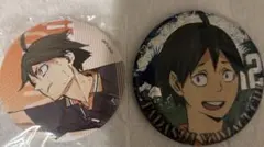 ハイキュー缶バッチ　山口忠