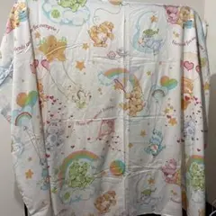 ヴィンテージ　ケアベア　フラットシーツ　carebear popples