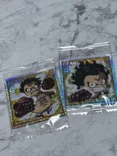 ワンピースウエハースシール　ルフィギア4