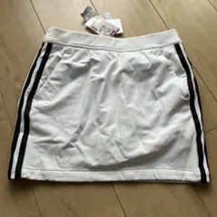 adidas レディース ゴルフスカート ホワイト