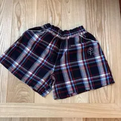 チェック柄 ハーフパンツ 110サイズ