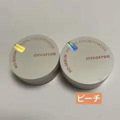 Innisfree ノーセバム ミネラルカラーパウダー ピーチ2個のサムネイル