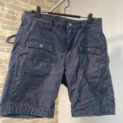 ネイビー カーゴショートパンツ ハーフパンツのサムネイル