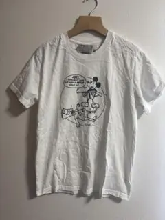 キャラクターイラスト ホワイトTシャツ XL