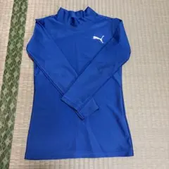PUMA 青 長袖シャツ サイズ130