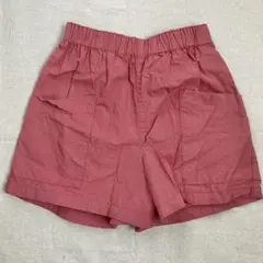 UNIQLO キッズ ハーフパンツ 130 ピンク