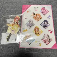 By Colors! 特典 アクリルスタンド 獅子堂あかり ステッカー