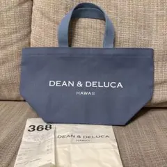 ハワイ限定　DEAN & DELUCA HAWAII トートバッグ ブルー小のサムネイル
