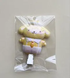 【サンリオ・セーラーカラーデザインシリーズ】前髪クリップ　ポムポムプリン