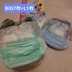 GOO.N グーン 水遊び用おむつ BIG7枚+L1枚 ディズニー