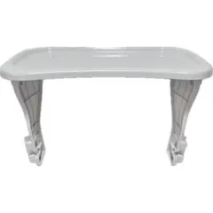 ミニチェア用抗菌テーブル アイボリー　キッズ ベビー