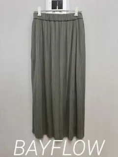 【BAYFLOW】　ベイフロー　ロングスカート　ウエストゴム　美品のサムネイル