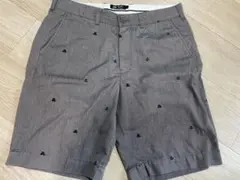 【値下げ⭐︎美品】BEAMS ハーフパンツ　グレー　Lサイズ
