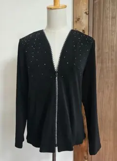 レディース長袖カーディガン