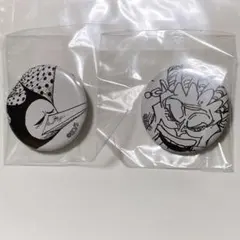 ワンピース オールフェイス 缶バッジ ガチャ ピエール カーリー・ダダン