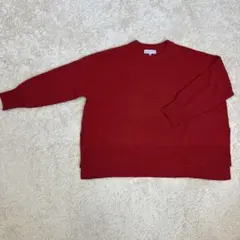 SEASON REASON Mサイズ レッド 長袖ニット