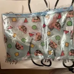 クレヨンしんちゃん クリアポーチ 新品未使用