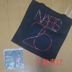 おまけエコバッグ付き　未使用　NARS ピンバッヂ　3個セット
