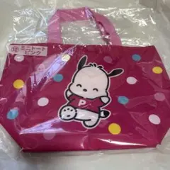 サンリオ当りくじ ポチャッコ ミニトート ピンク