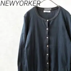 NEWYORKER アンサンブル カットソー 半袖 カーディガン 七分袖 薄手