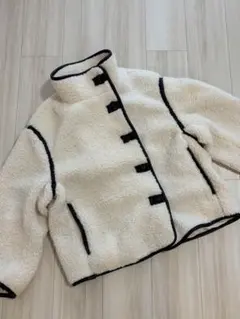 hm パイピングボアジャケット