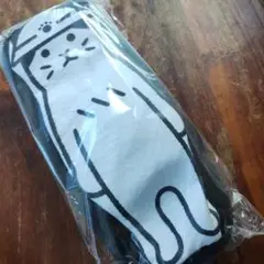 フェリシモ猫部　NYAN GA ICHI ぬいぐるみブランケット　ハチワレ猫