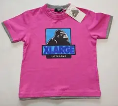 XLARGE ピンク Tシャツ 110cm　未使用品