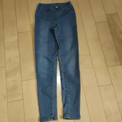 GU キッズ デニムパンツ 150cm