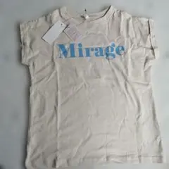 新品タグ付き　Mirage Tシャツ アイボリー 130のサムネイル