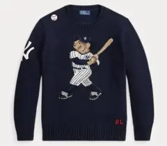 【Ralph Lauren】 NYヤンキース ポロベア セーター