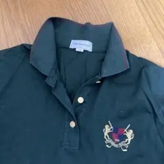 Burberry's グリーン 長袖ポロシャツ
