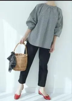 studio CLIP 柄アソート3WAYシャツブラウス