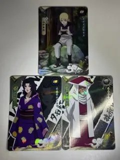 NARUTO ナルト （山中いのじんSR / 夕日紅UR / 猿飛ヒルゼンUR）のサムネイル