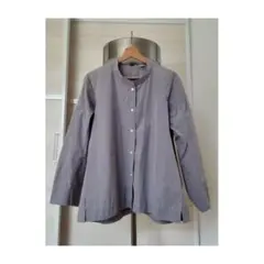 スタンドカラーシャツ 長袖 シャツ